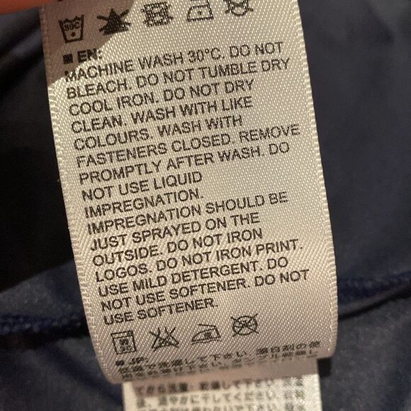 KJUS Dorian Half Zip Golf Pullover Windbreaker Navy Mock Neck Men’s M - Picture 7 of 7